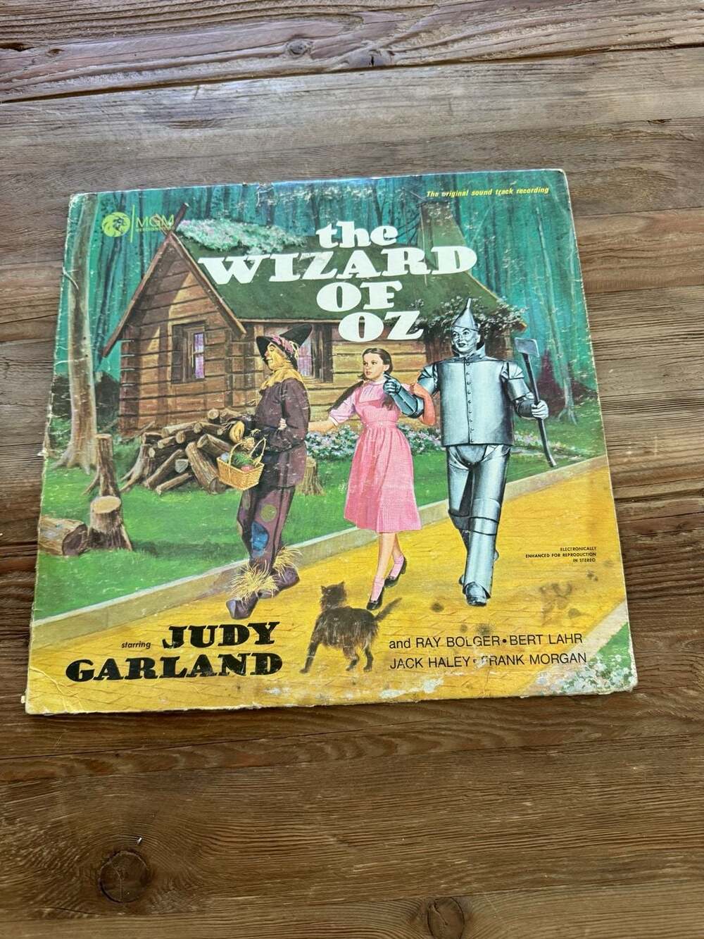 The Wizard Of Oz Original Soundtrack Recording MGM Merchandising Vinyl LP